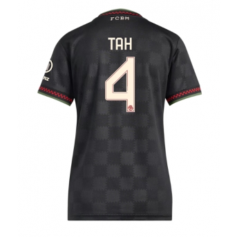 Billige Fotballdrakt Bayern Munich Jonathan Tah #4 Replika Tredjedrakt Dame 2025-26 Kortermet